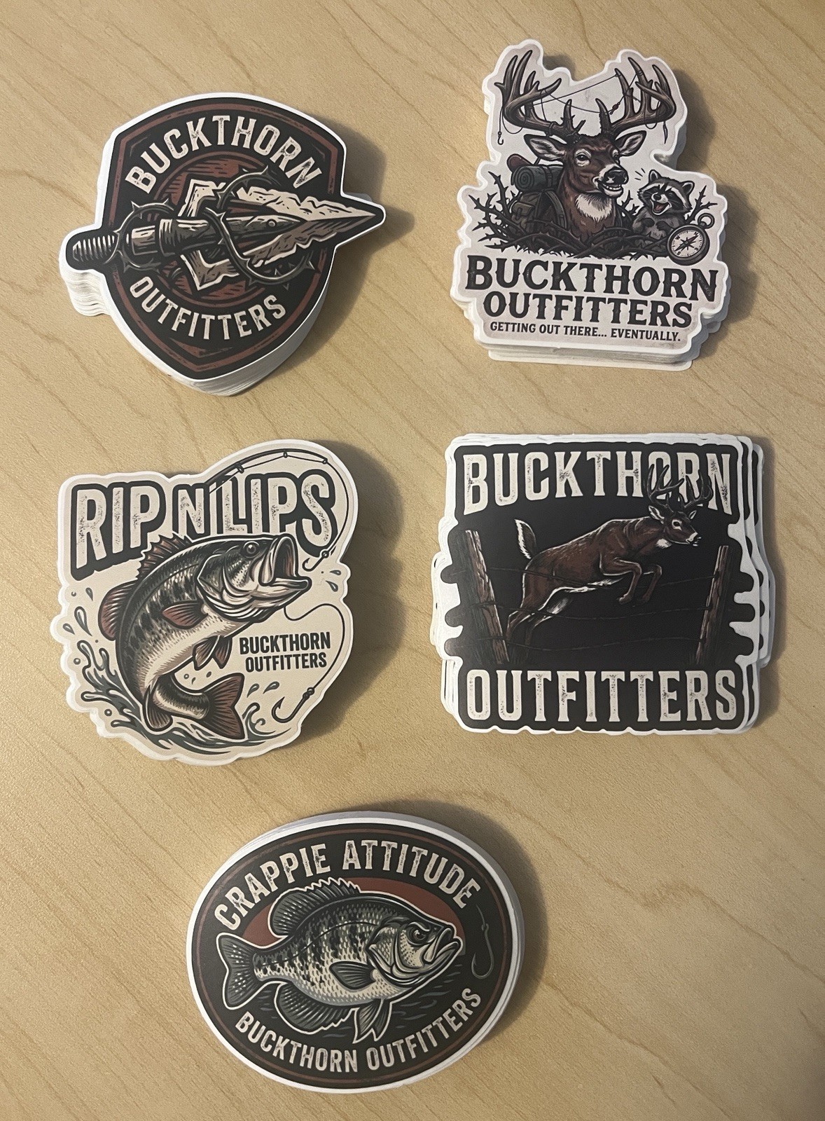 Custom Stickers Logo Product Label Bulk Decal Vinyl Water & Scratch Resistant