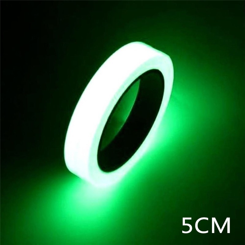 Glow In The Dark Sticky Tape Self-Adhesive Luminous Saftey Film Sticker