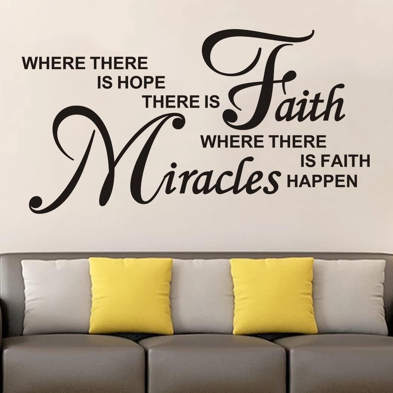 Inspirational Islamic Quotes Wall Sticker 21″ x 11″ – Art Deco Vinyl Decor