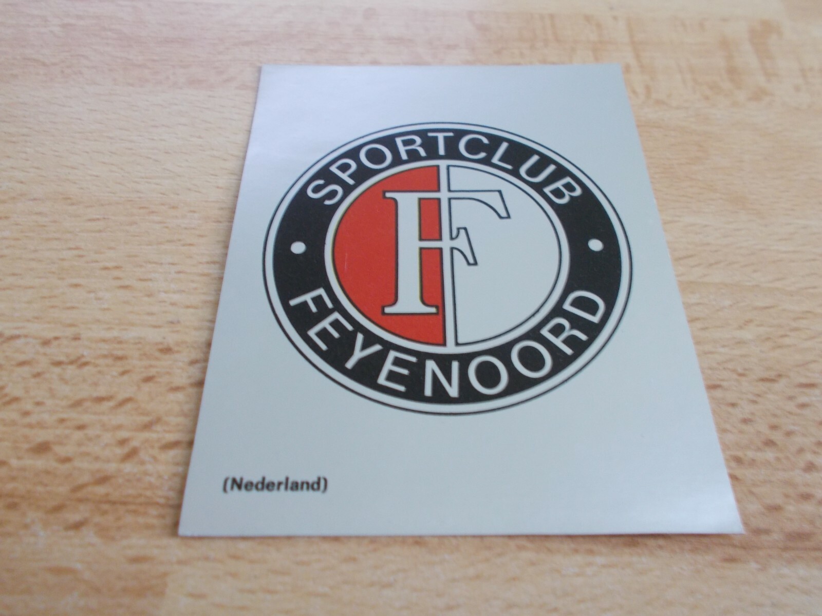 Sticker Panini Sportclub Feyenoord
