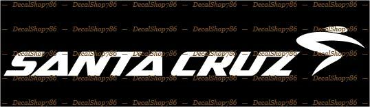 Santa Cruz Bikes – Outdoor Sports -Bicycles- Vinyl Die-Cut Peel N’ Stick Decals