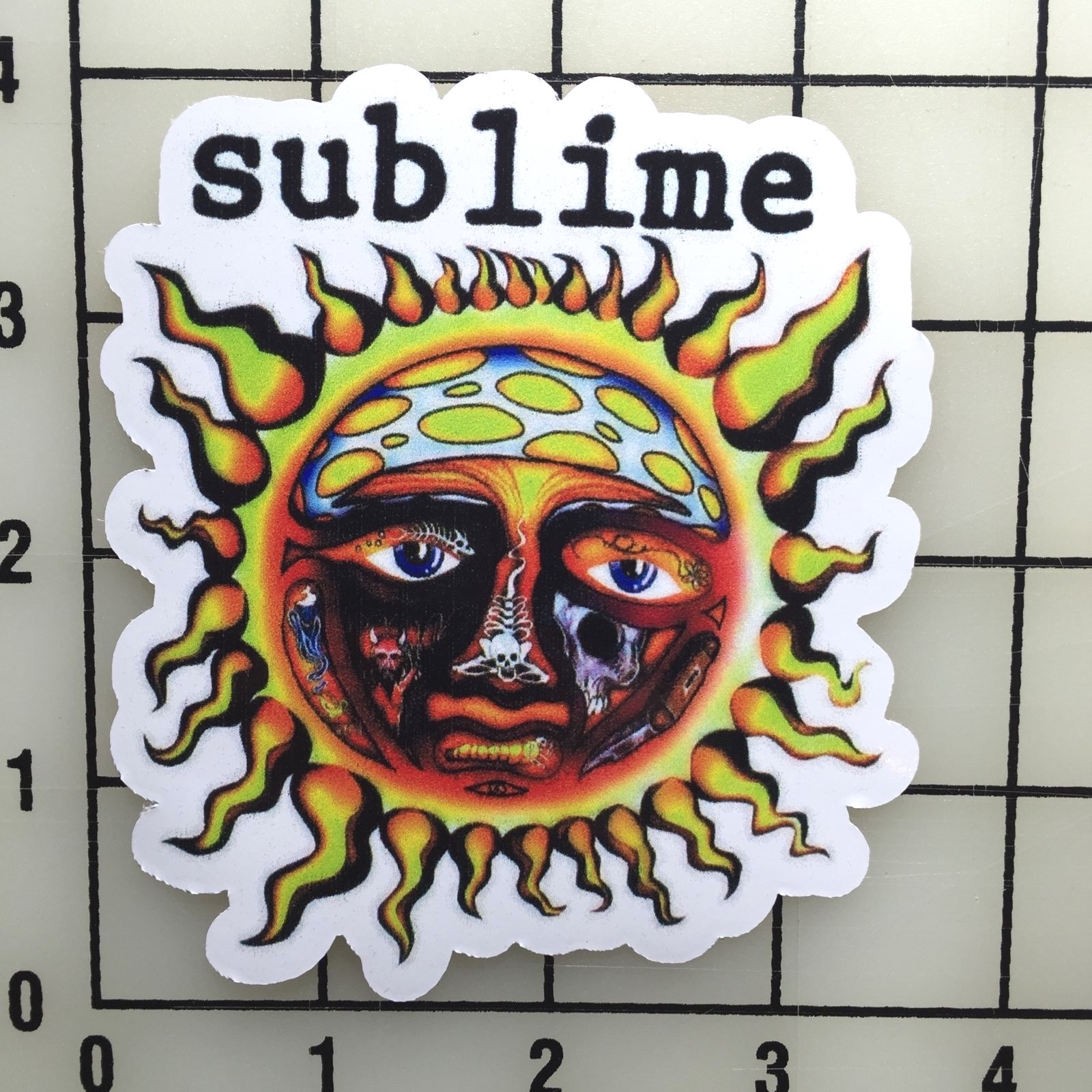 Sublime 4″ Wide Vinyl Decal Sticker BOGO