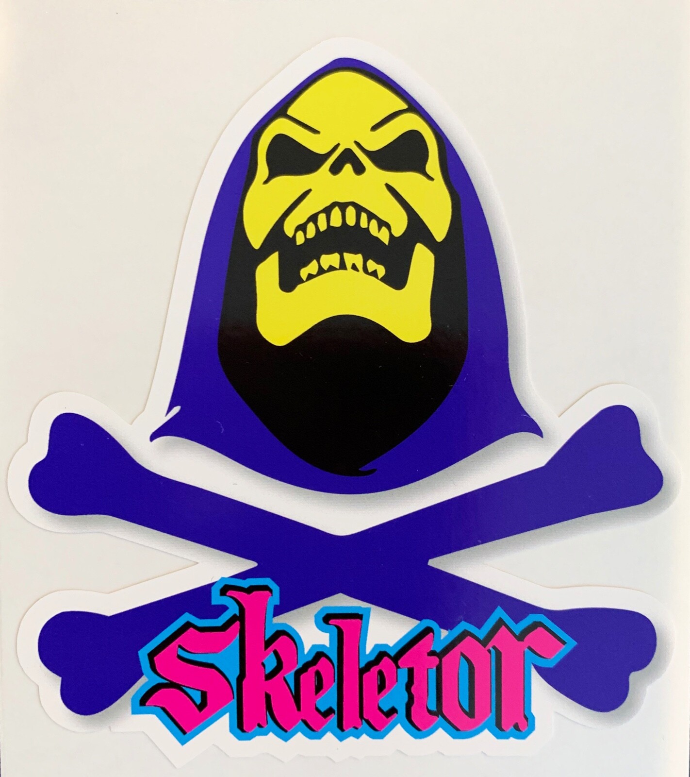 Masters Of The Universe: Skeletor Face Logo Decal Sticker