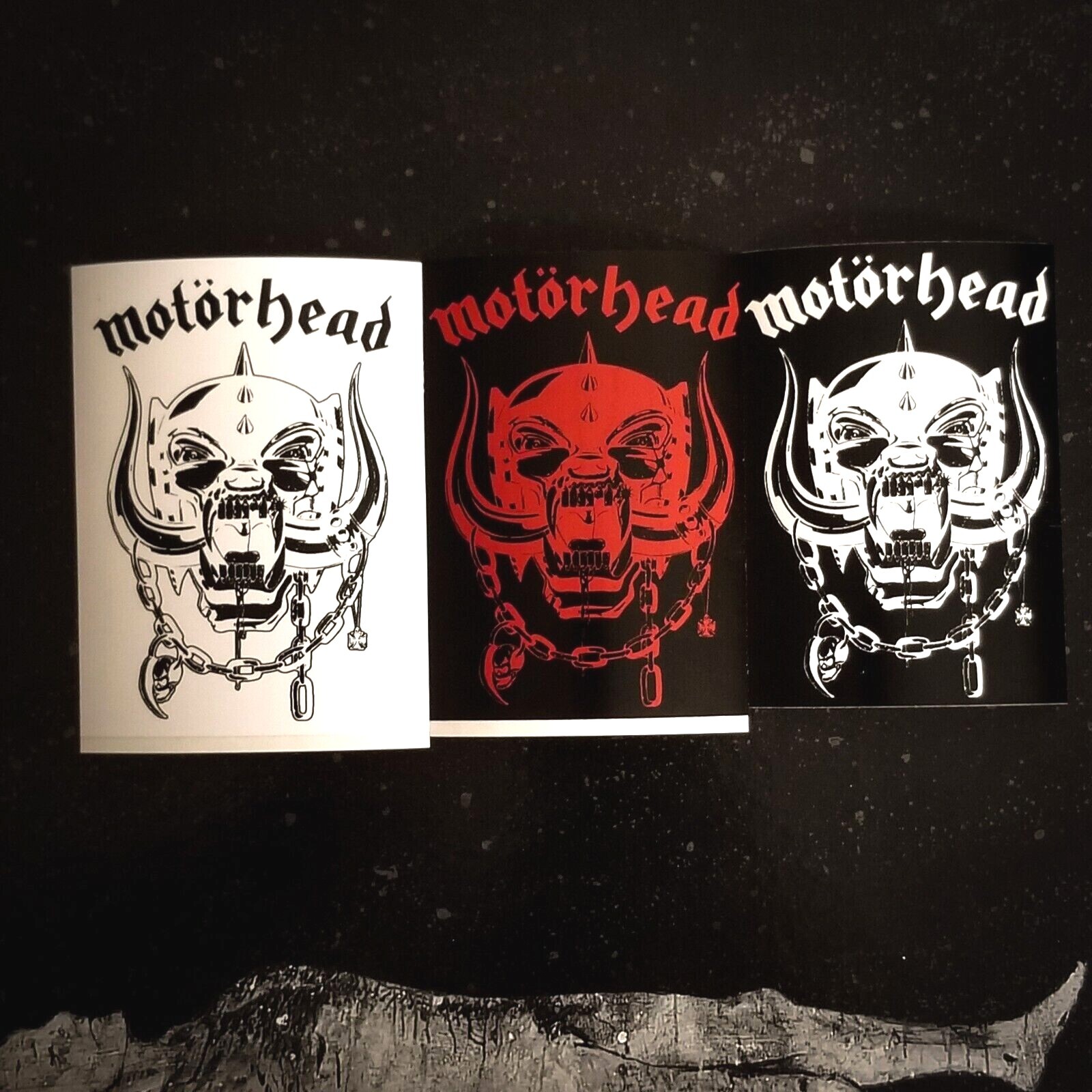 Motorhead 4 x 3″ Waterproof Vinyl Sticker Decal [💪 HQ Durability!] Lemmy Metal