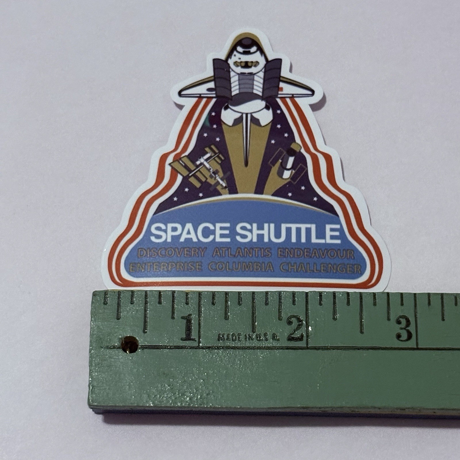 Space Shuttle Program Atlantis Endeavor Sticker Vinyl Decal Art NASA Travel P1