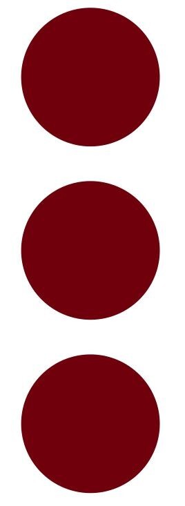 2.5″ Burgundy Round Label Dots Stickers Color Coding Inventory 2.5 Inch Dot
