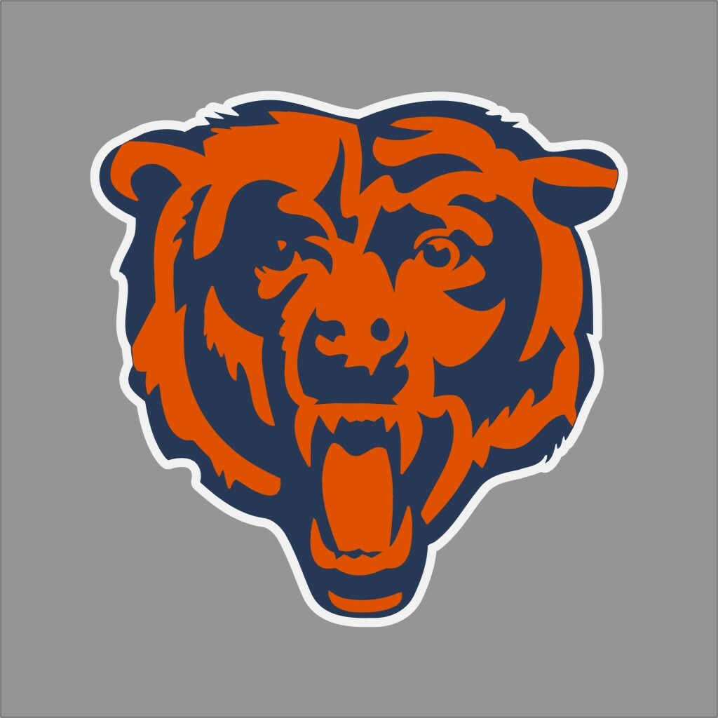 Chicago Bears #3 NFL Team Pro Sports Vinyl Sticker Decal Car Window Wall