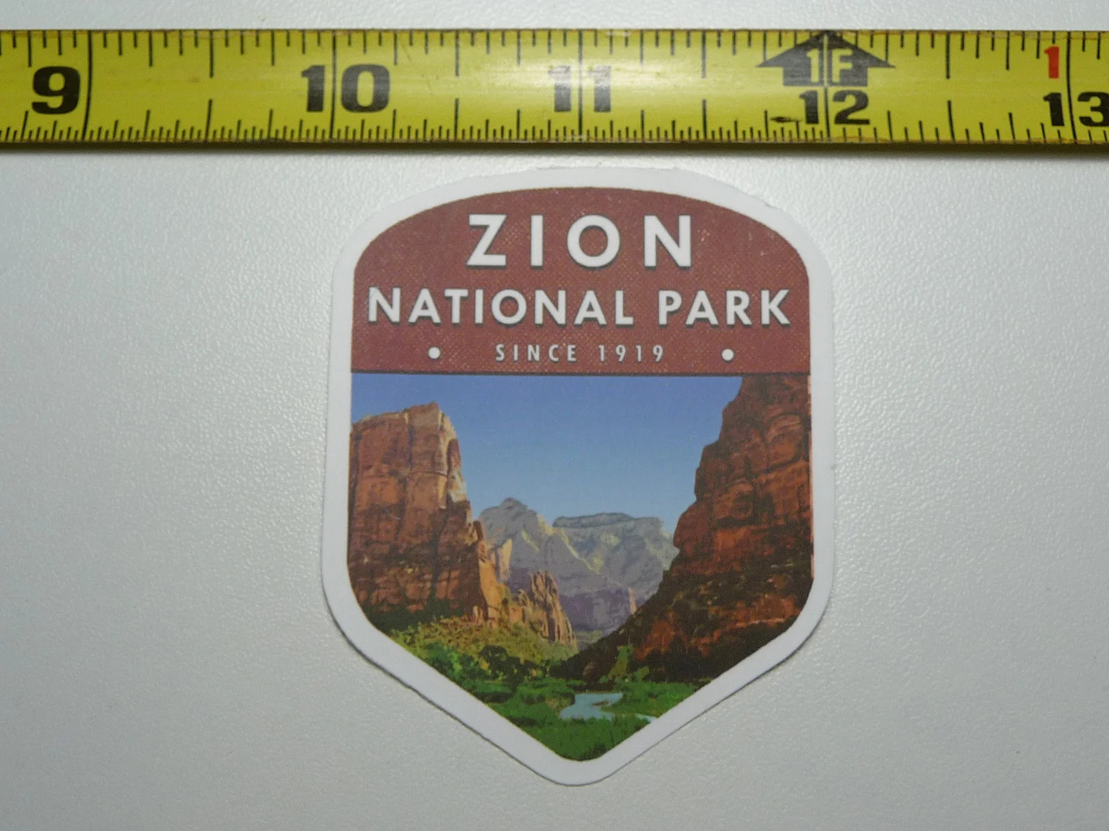 ZION NATIONAL PARK #1 UTAH SMALL STICKER DECAL HIKING CAMPING NATURE OUTDOOR