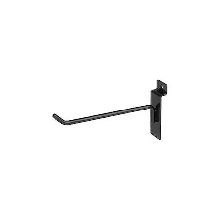 Econoco Ebl/H6 Semi-Gloss Hook 6″, Black, 96Pk
