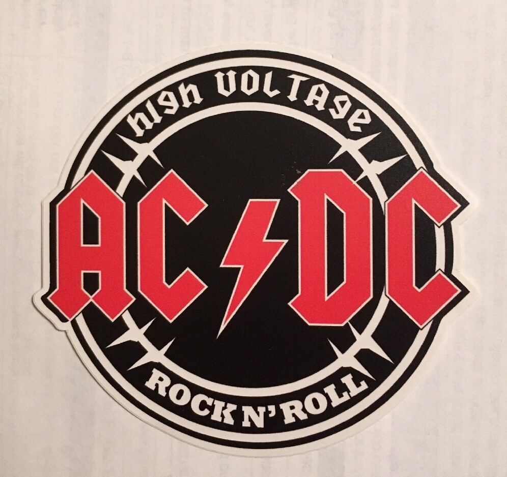 Ac/dc Sticker – High Voltage