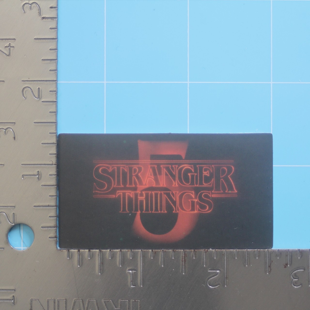 Stranger Things 5 Sticker (SERIES LOGO) Netflix Horror Show, Matte PVC Decal