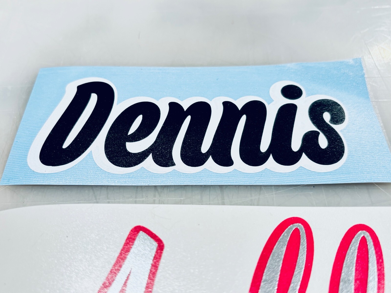Your Name On A 5″ Vinyl Decal-Lotsa Fonts-Sizes-Colors Avail. Buy 2 Get 1 FREE