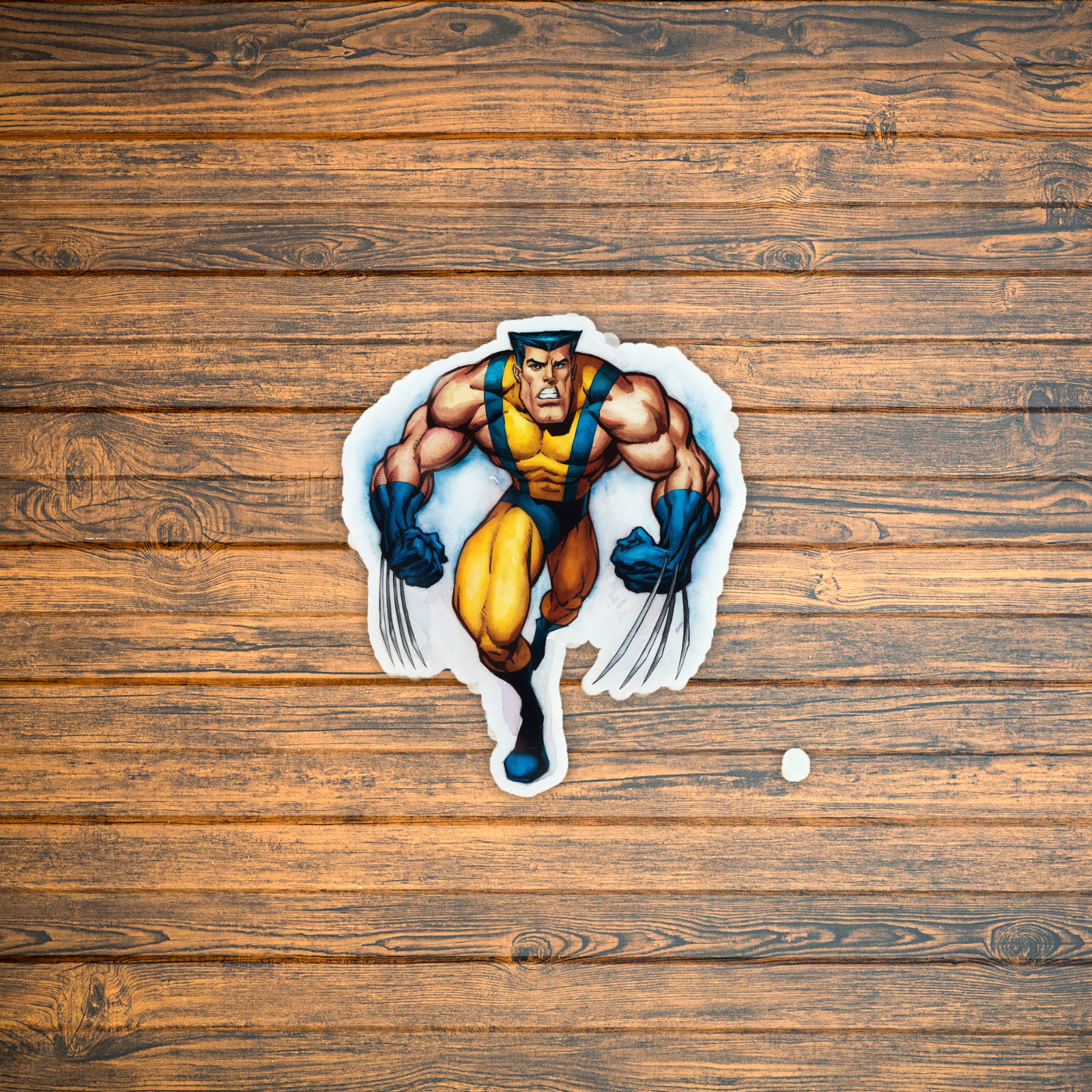 Fierce Wolverine X-Men Marvel Superhero Sticker – Colorful Comic Book Art #1217