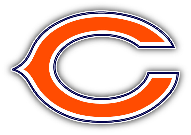 Chicago Bears NFL Football Sport Logo Car Bumper Sticker Decal ”SIZES”