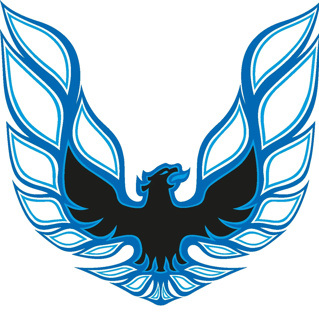 Pontiac sticker Phoenix skate cell Sticker Decal XV