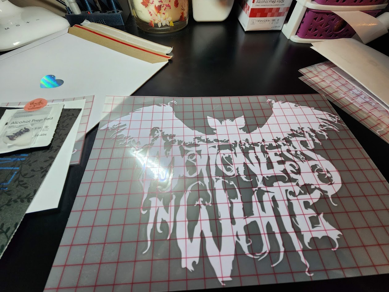 MOTIONLESS IN WHITE Custom Decal Vinyl Stickers