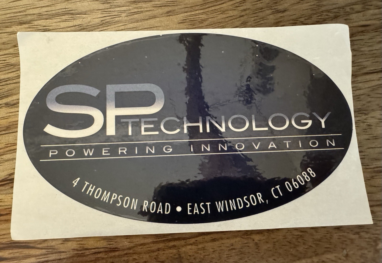 SP TECHNOLOGY LIGHTING Consultant Supplier East Windsor Connecticut Sticker
