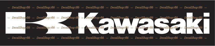 Kawasaki Outboard – Outdoor Sports – Vinyl Die-Cut Peel N’ Stick Decals/Stickers