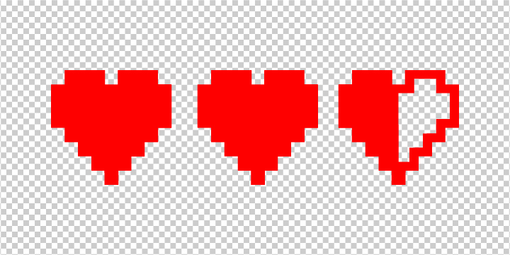 Video Game Heart Container Custom Vinyl Sticker Decal 8 Bit Retro RPG Adventure