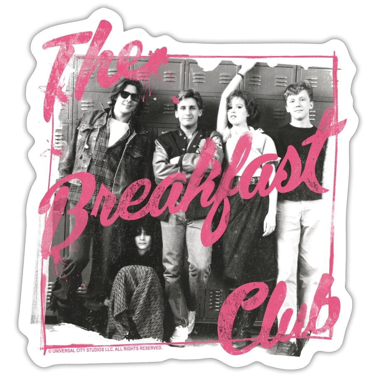 The Breakfast Club Characters Sticker, max. 4 x 4″