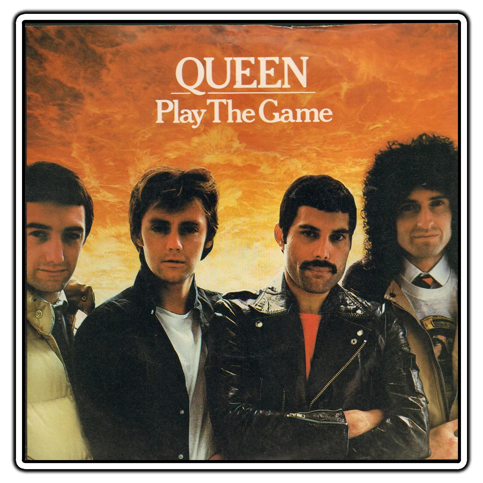 Queen – Play The Game Album Cover Sticker Waterproof Vinyl Decal Die-Cut