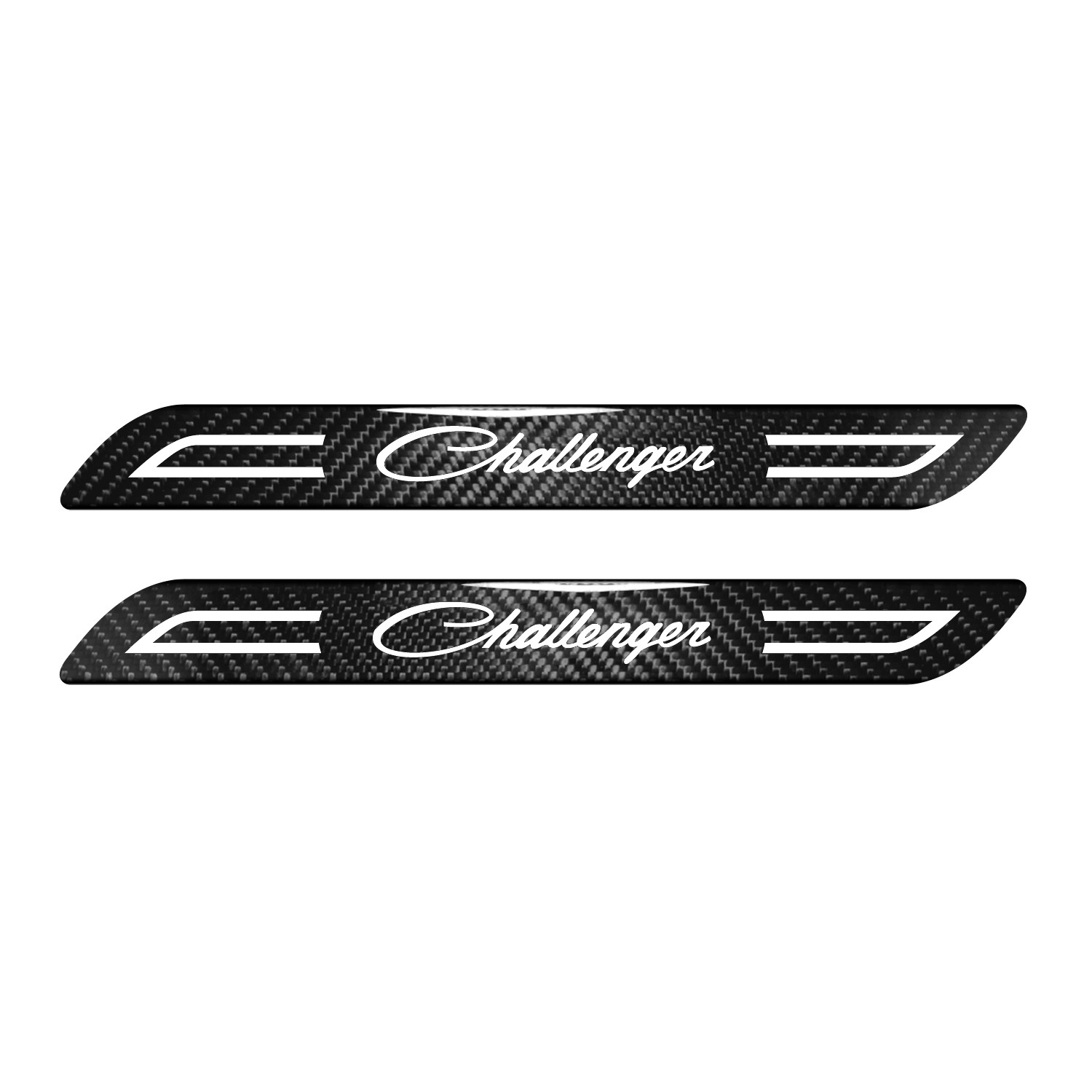 Dodge Challenger Classic Blade Style Carbon Fiber Car Protector Decals