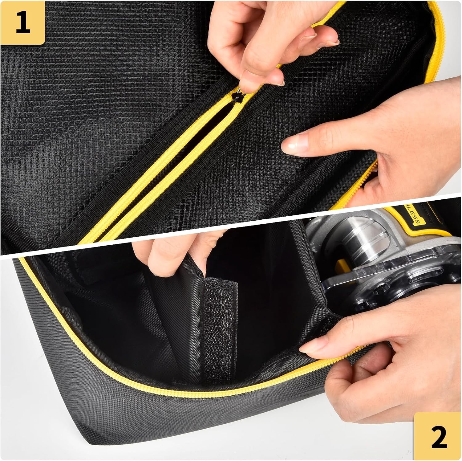 Tool Case Compatible with DEWALT 20V Max XR (DCW600B)/ for Makita XTR01Z 18V LXT