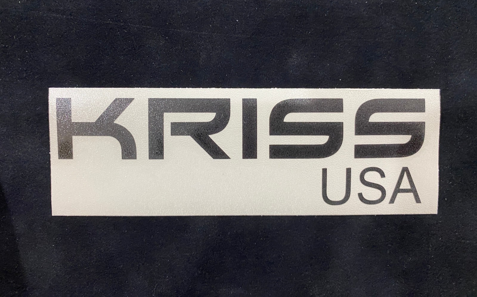 KRISS USA New/Unused 5.5″ Transfer Sticker Ammo Case, Back Window