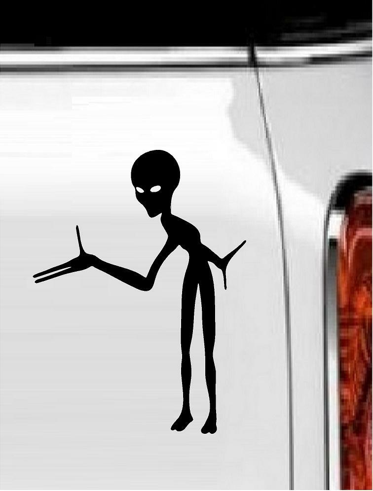Alien #5 Vinyl Decal Home Décor 6″ x 8″