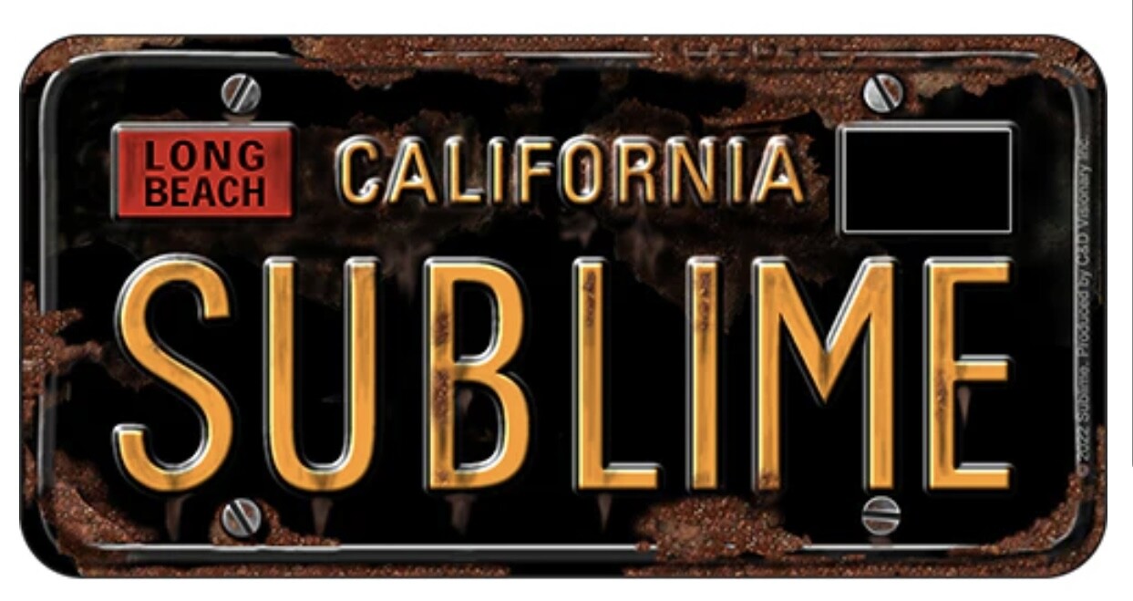 Sublime Long Beach California Official Sticker S026S