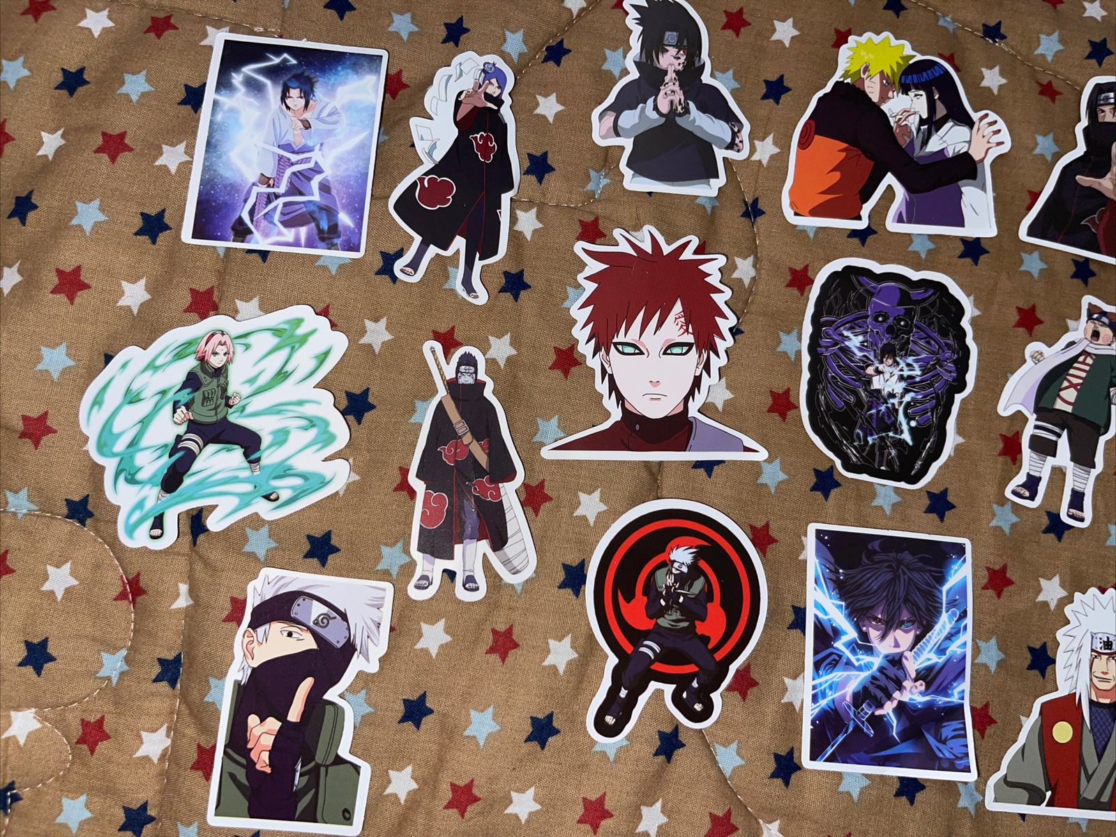 Naruto – Vinyl Sticker Decal – Naruto – Anime Lot of 16