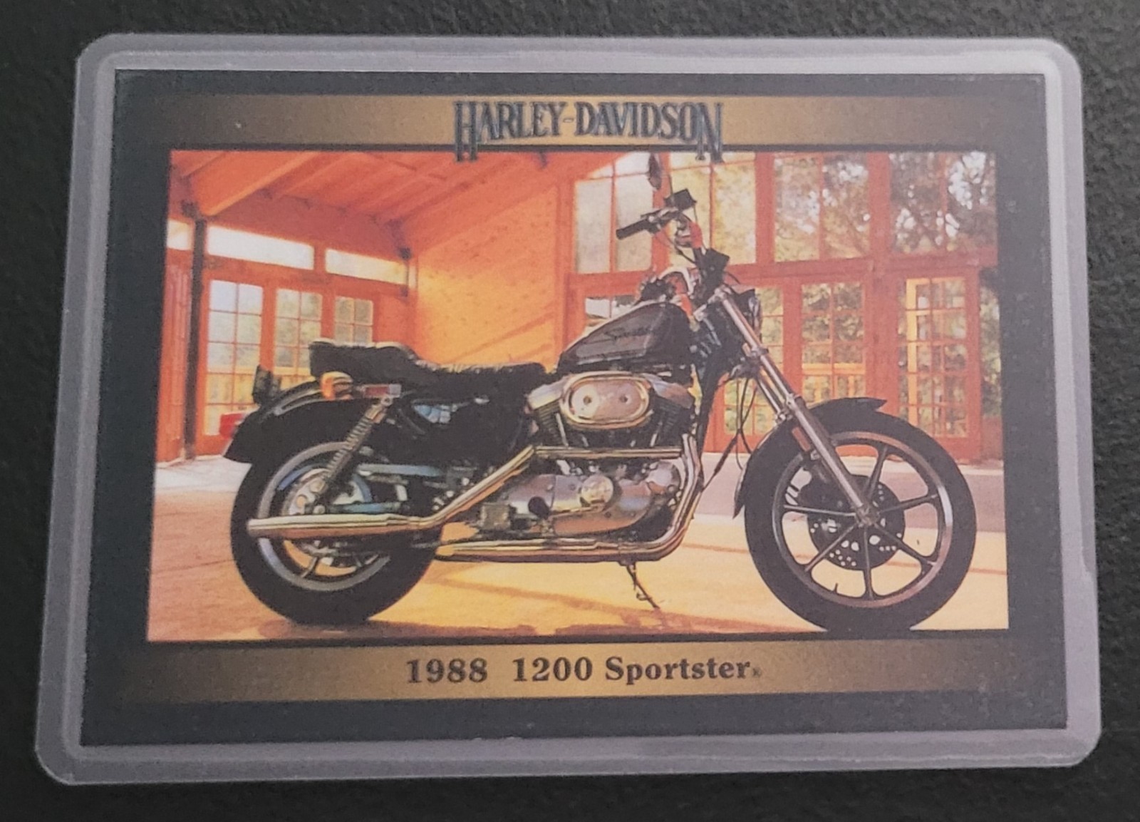 Vintage Harley-Davidson Collectible Card Fridge/Locker/Cabinet Laminated Magnets