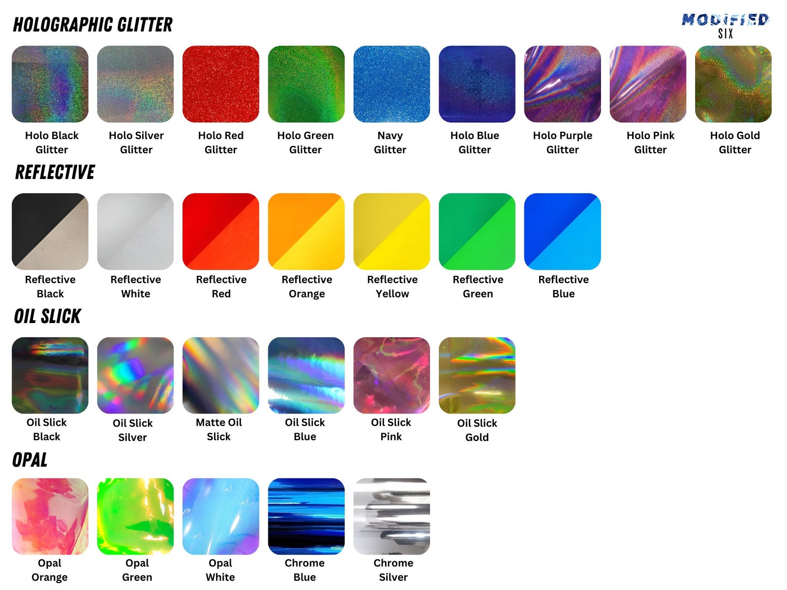 Reflective + Anime Explosive Tags Paperbomb Decals STYLE 1 Holographic 55 Colors