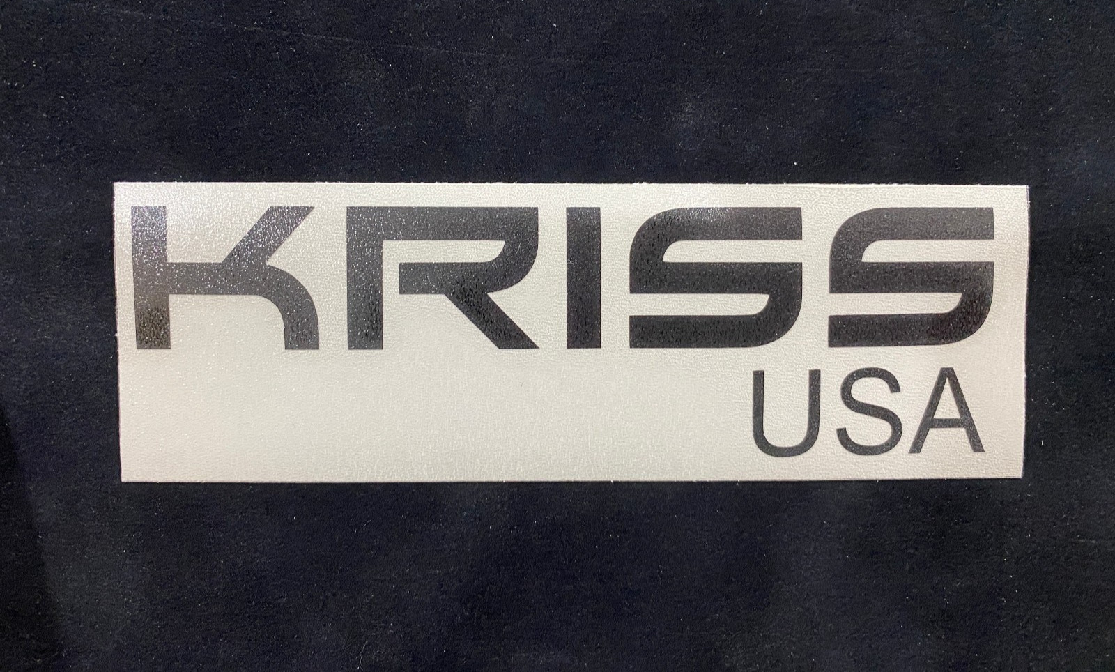 KRISS USA New/Unused 5.5″ Transfer Sticker Ammo Case, Back Window