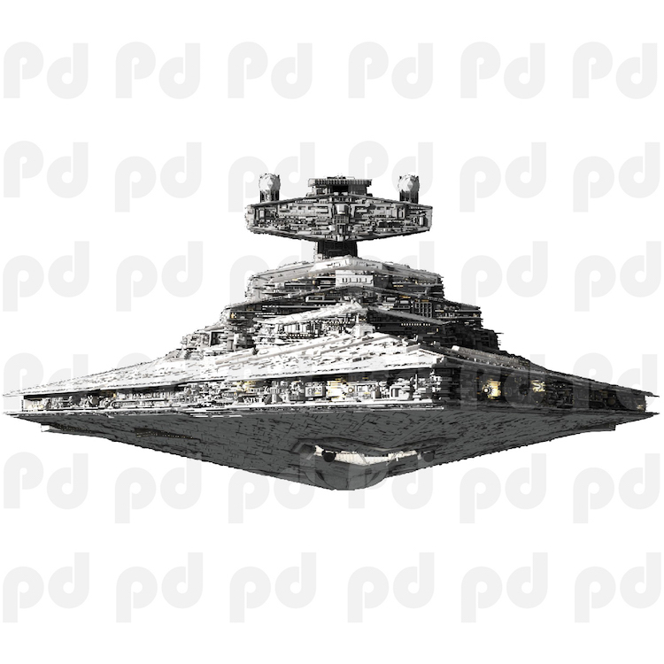 Star Wars Decal Imperial Fleet Destroyer Decal Star Destroyer Decal Sticker, s24