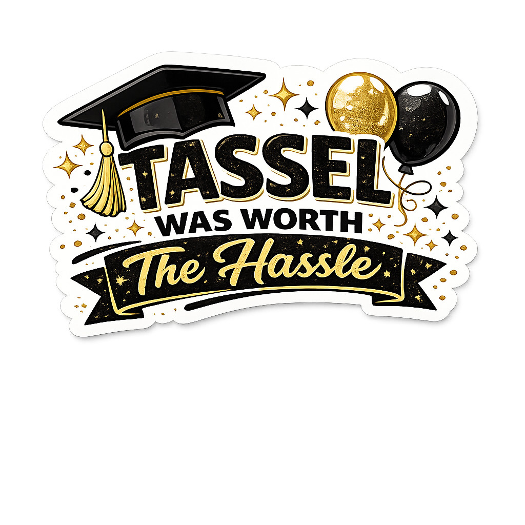 🎓 2026 Graduation Sticker Pack Vinyl Decals Class of 2026 Graduate Gift Laptop