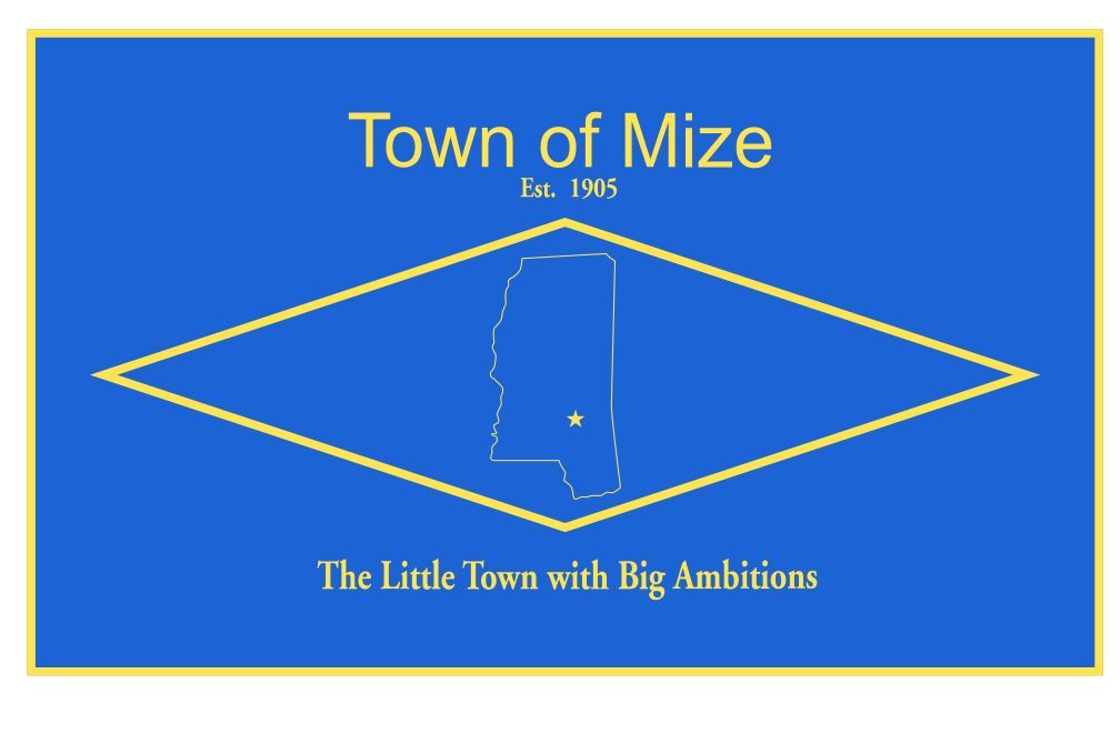 Mize Mississippi Flag Sticker Decal F765