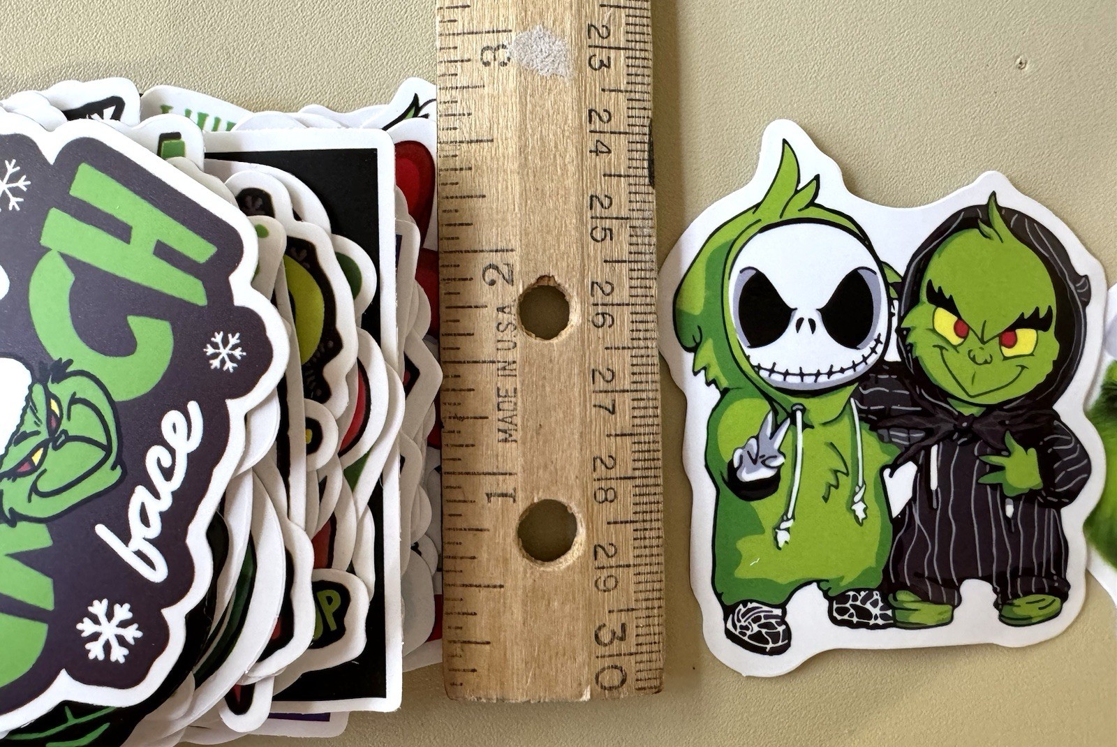 Grinch Stickers