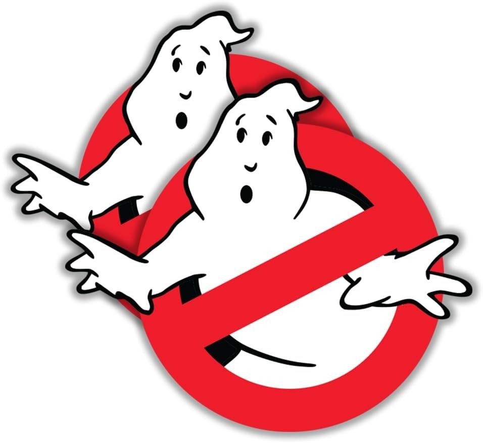 Ghostbusters Movie Cartoon Vinyl Sticker MacBook Water Bottle Car Decal 4″x3.4″