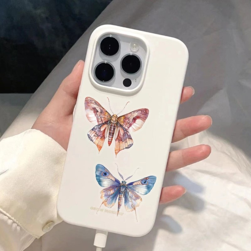 50 Sheets Insect Watercolor Sticker Graffiti Sticker Decorative Sticker