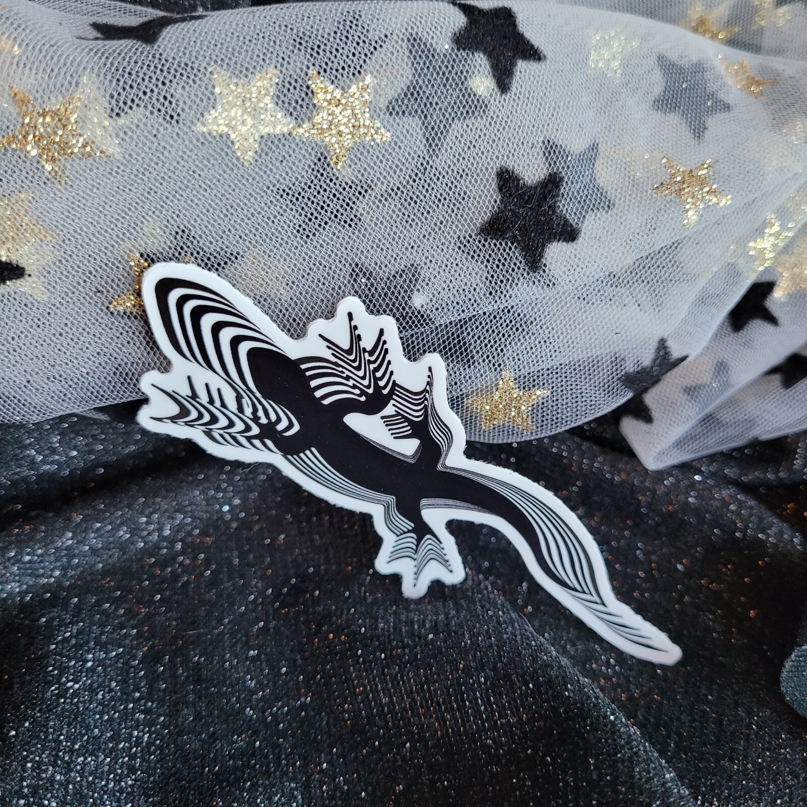BLACK & White LIZARD Psychedelic Atomic Lizards Reptile Reptiles Chameleon Gecko