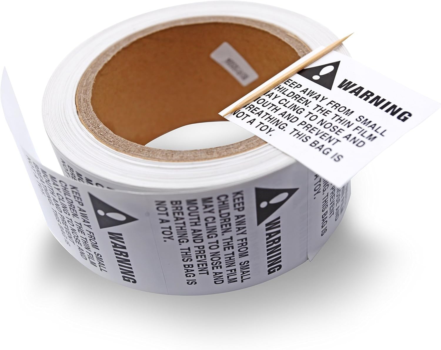 2500 Suffocation Warning Labels – 5 Rolls