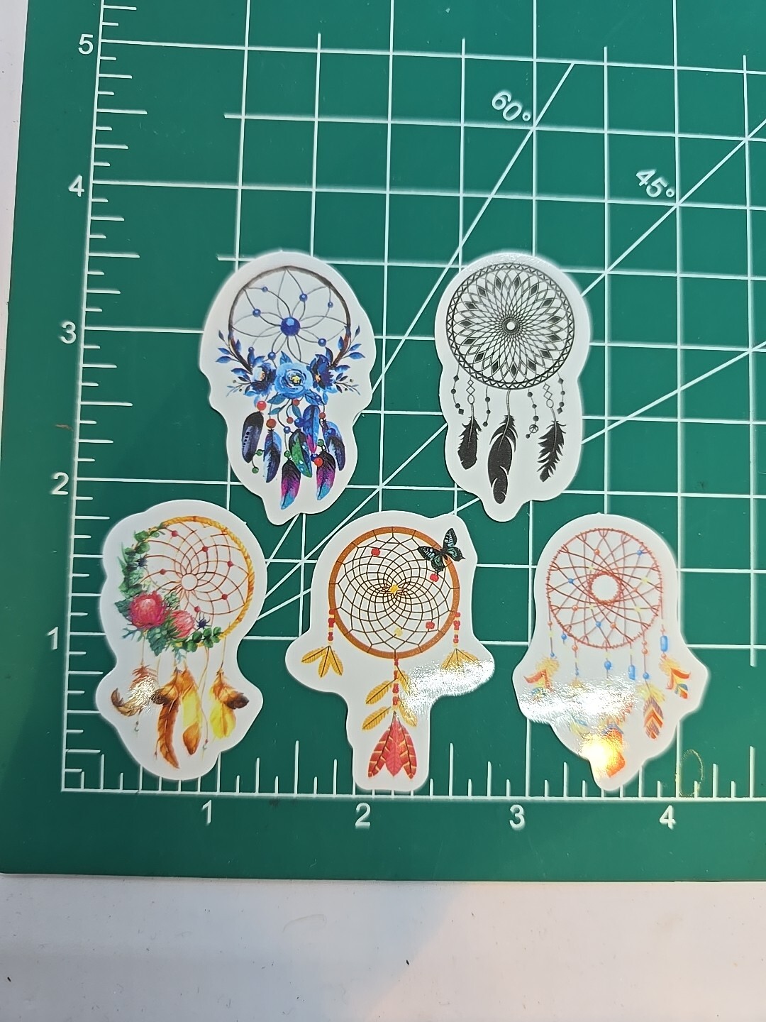 5 Dream Catcher Vinyl Decal Stickers Waterproof. Vibrant Colors. Cool. Lot #5