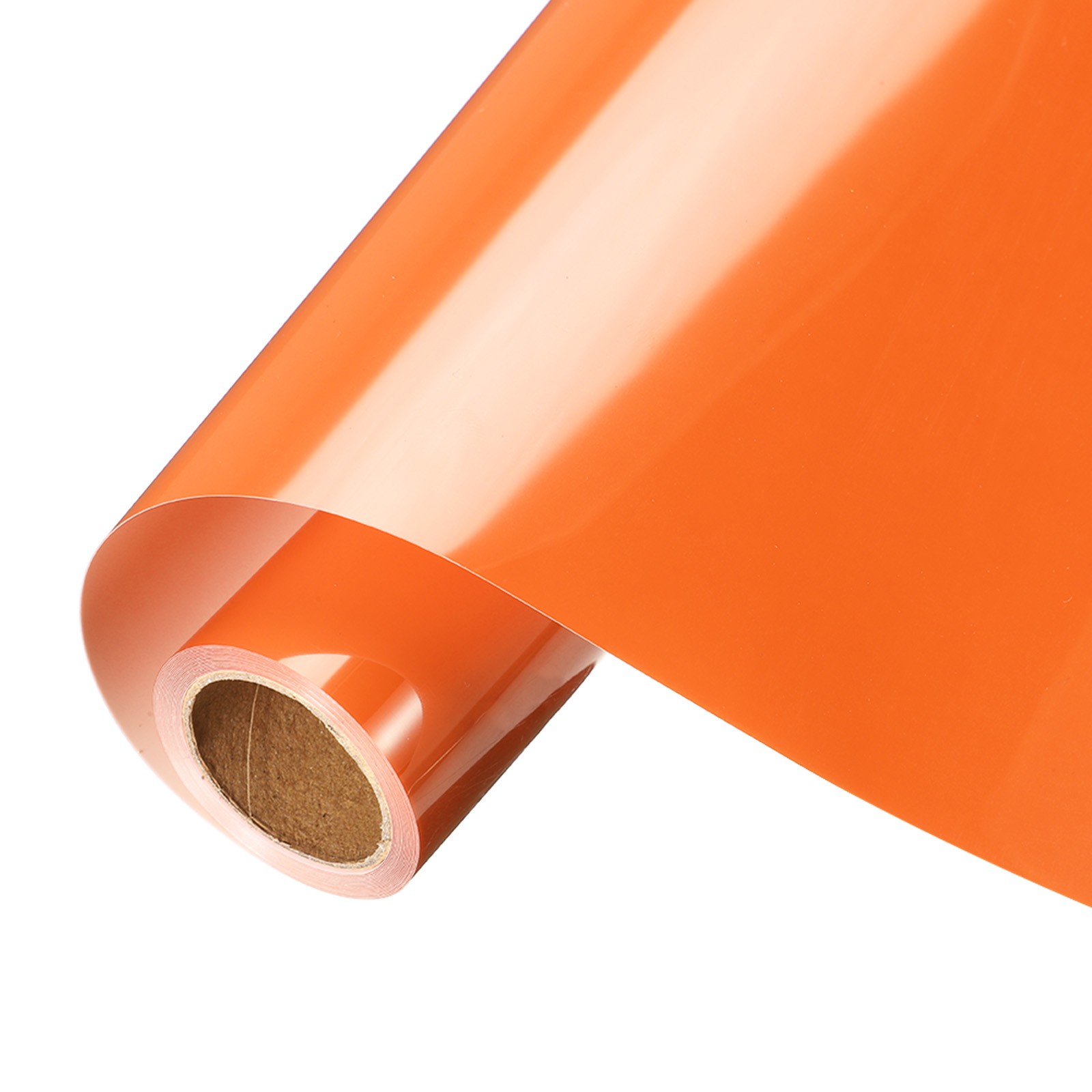 Orange Permanent Vinyl, 10 Inch x 9.8ft Vinyl Roll