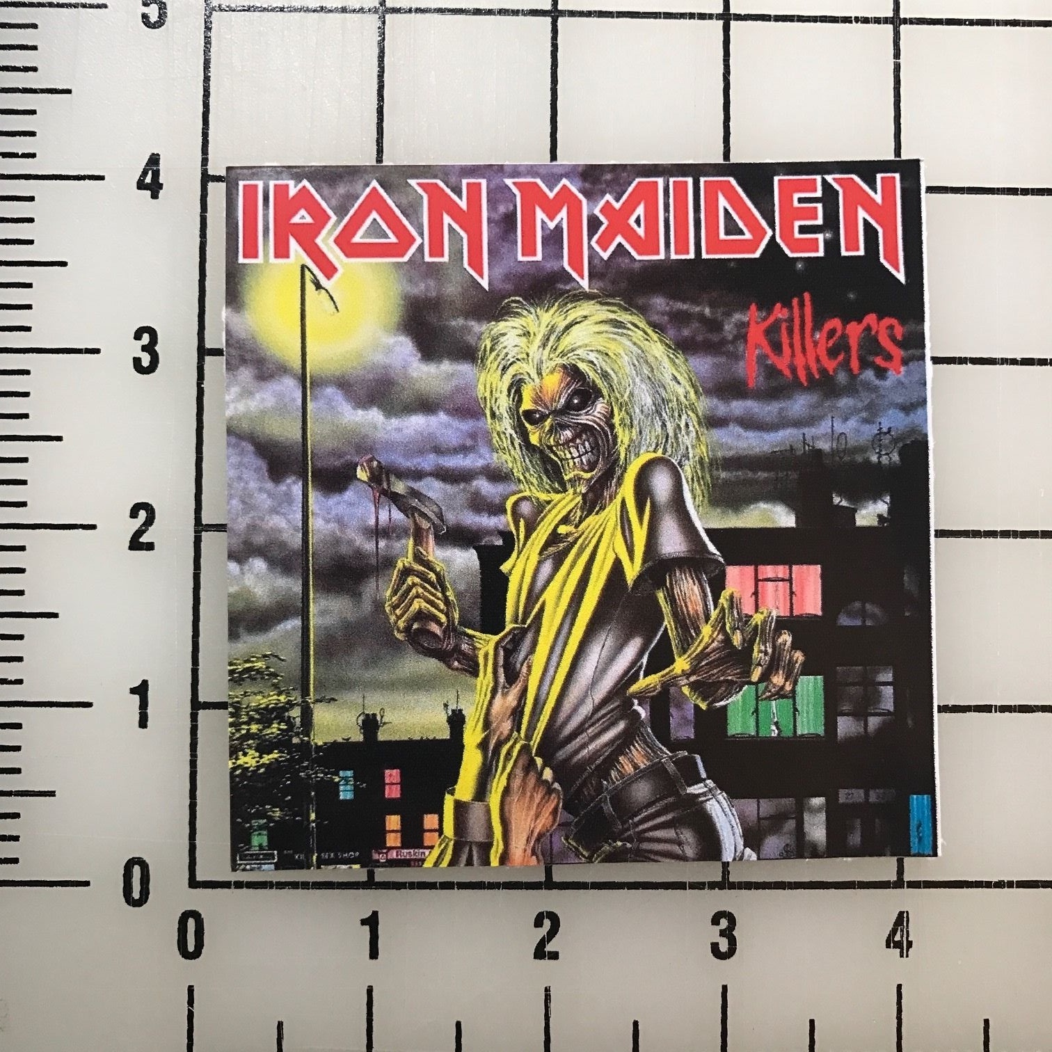 Iron Maiden Killers 4″ Wide Vinyl Decal Sticker BOGO