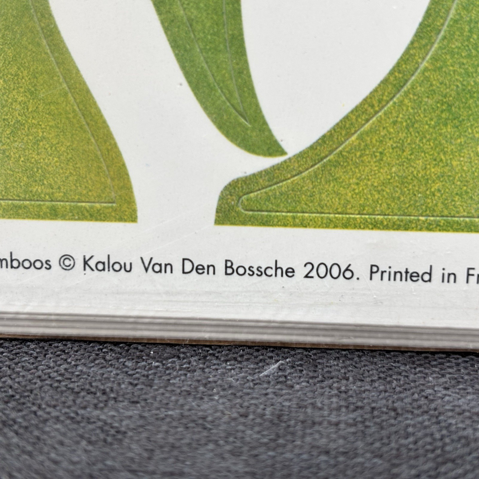 New IKEA Slatthult Bamboo Green Wall Stickers Van Den Bossche 2006 Decal France