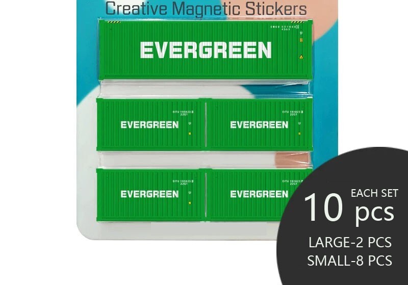 1OPCS Refrigerator magnetic sticker white board magnets shipping container decor