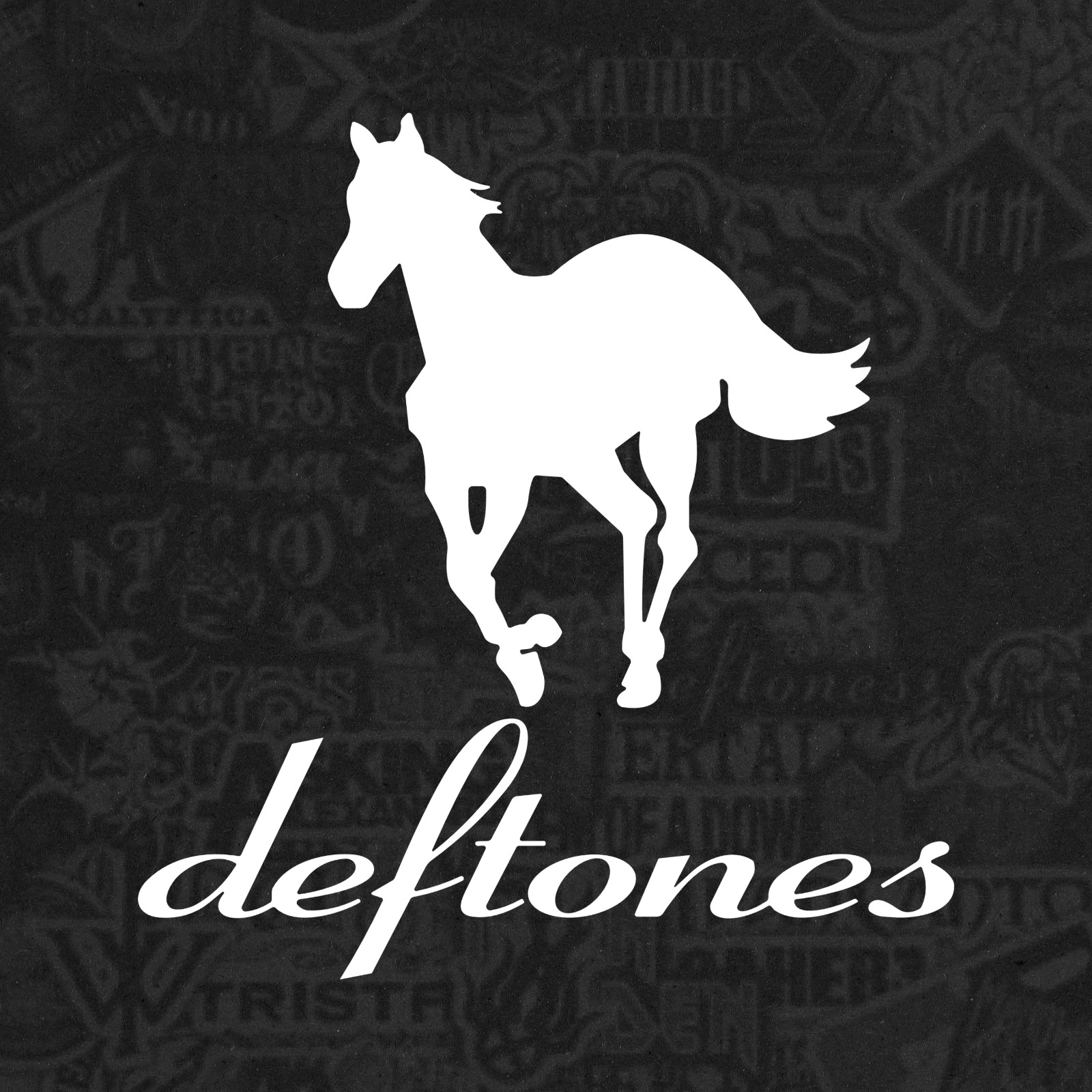 Deftones Band White Pony Logo Die Cut Vinyl Decal Sticker Car Window Laptop