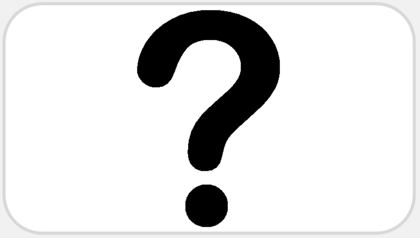 Question Mark – 25 Stickers Pack 2.25 x 1.25 inches – Punctuation Teacher Gift
