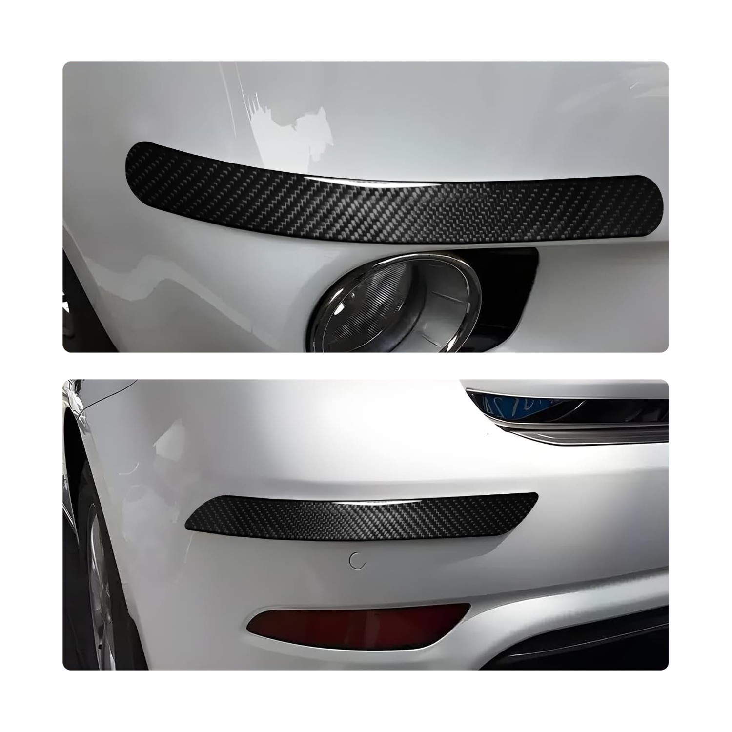 Dodge Challenger Classic Blade Style Carbon Fiber Car Protector Decals